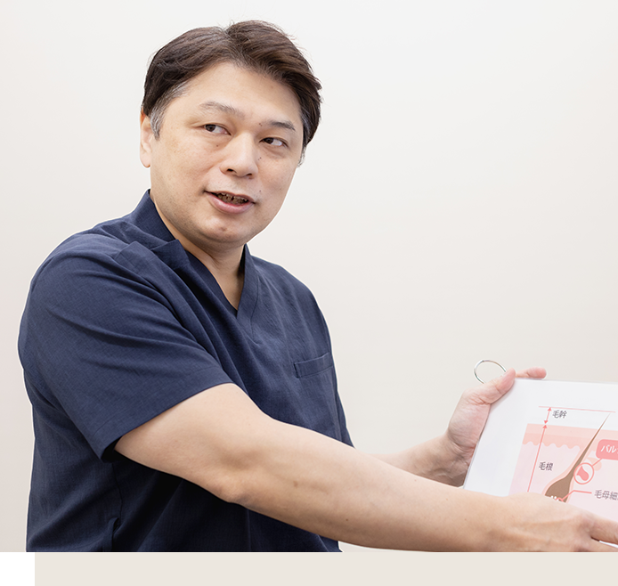 院長によるカウンセリングイメージ